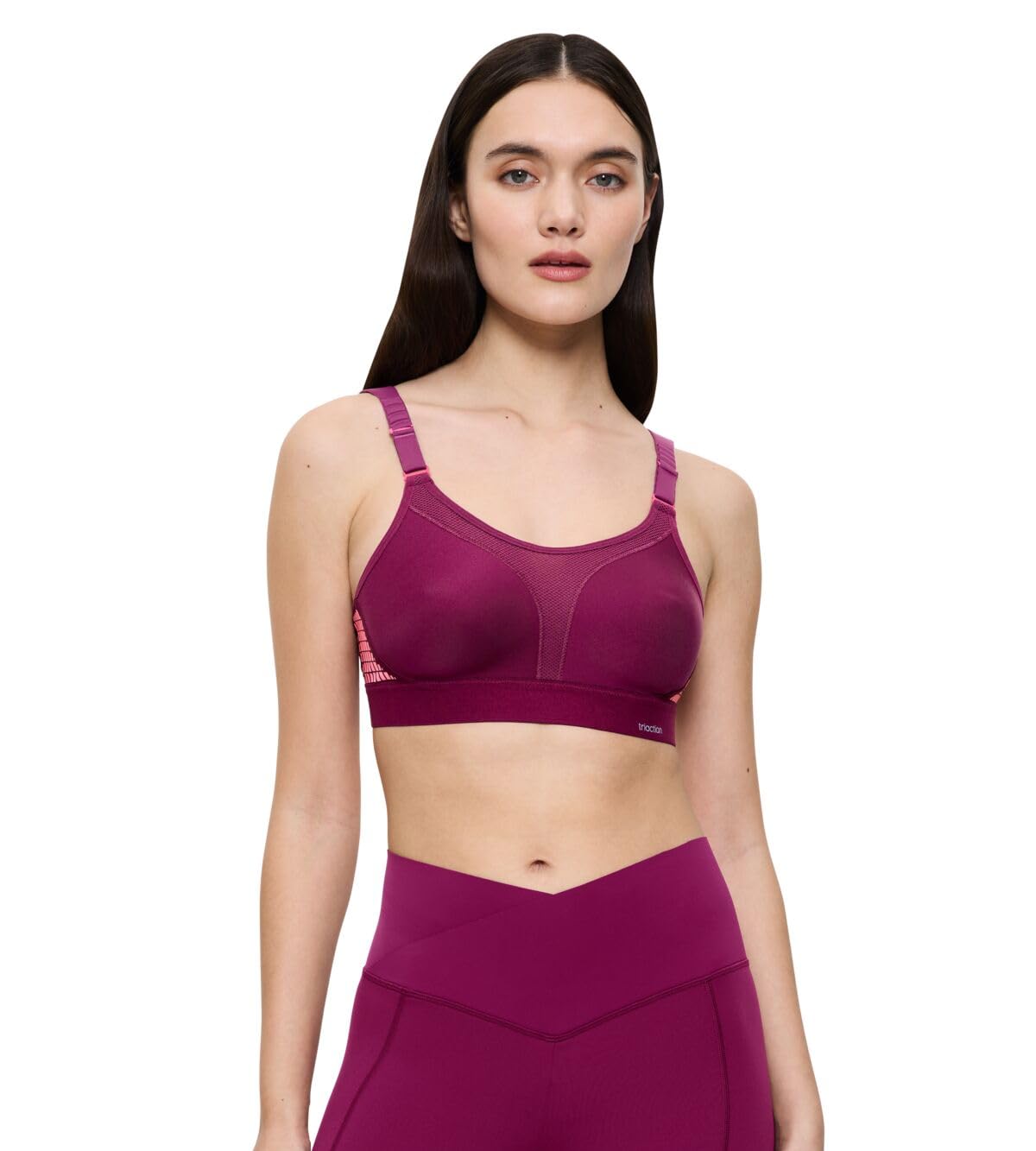 Triaction - Extreme Lite N Damen Sport-BH – Maximaler Halt, Atmungsaktiv, Ungepolsterte Formende Cups & Breite Träger
