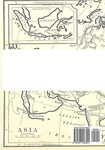Cadernos e diários de músico, Ásia (boa viagem! diário de viagem), extra grande: capa macia (7 x 10)