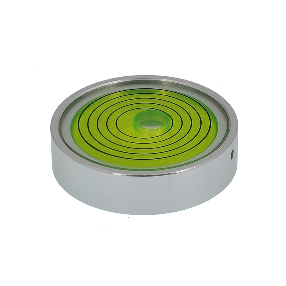 Niveau à Bulle Haute Précision 60mm - Niveleur Perles Horizontal Noctilucent