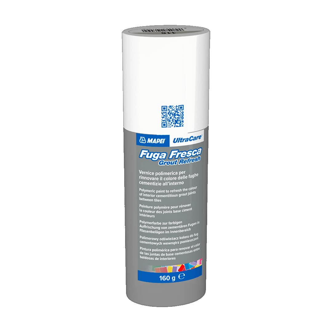 MapeiUltracare FUGA Fresca 149 VULCANIC Sand Polymer Paint to Renew The Color of Cement Joints, Grout Refresh Reviver Bottle 160 gr.