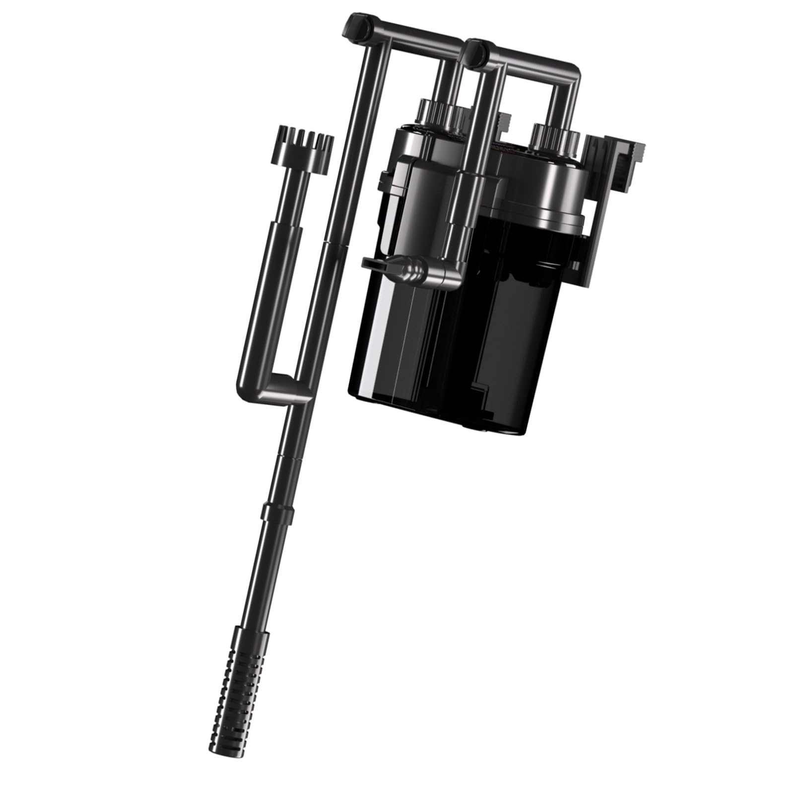 NEWFT Space Saving Aquarium External Filter Outlet Water Filtrations Systems For Small FishTanks Wall Mounted Easy Installatio