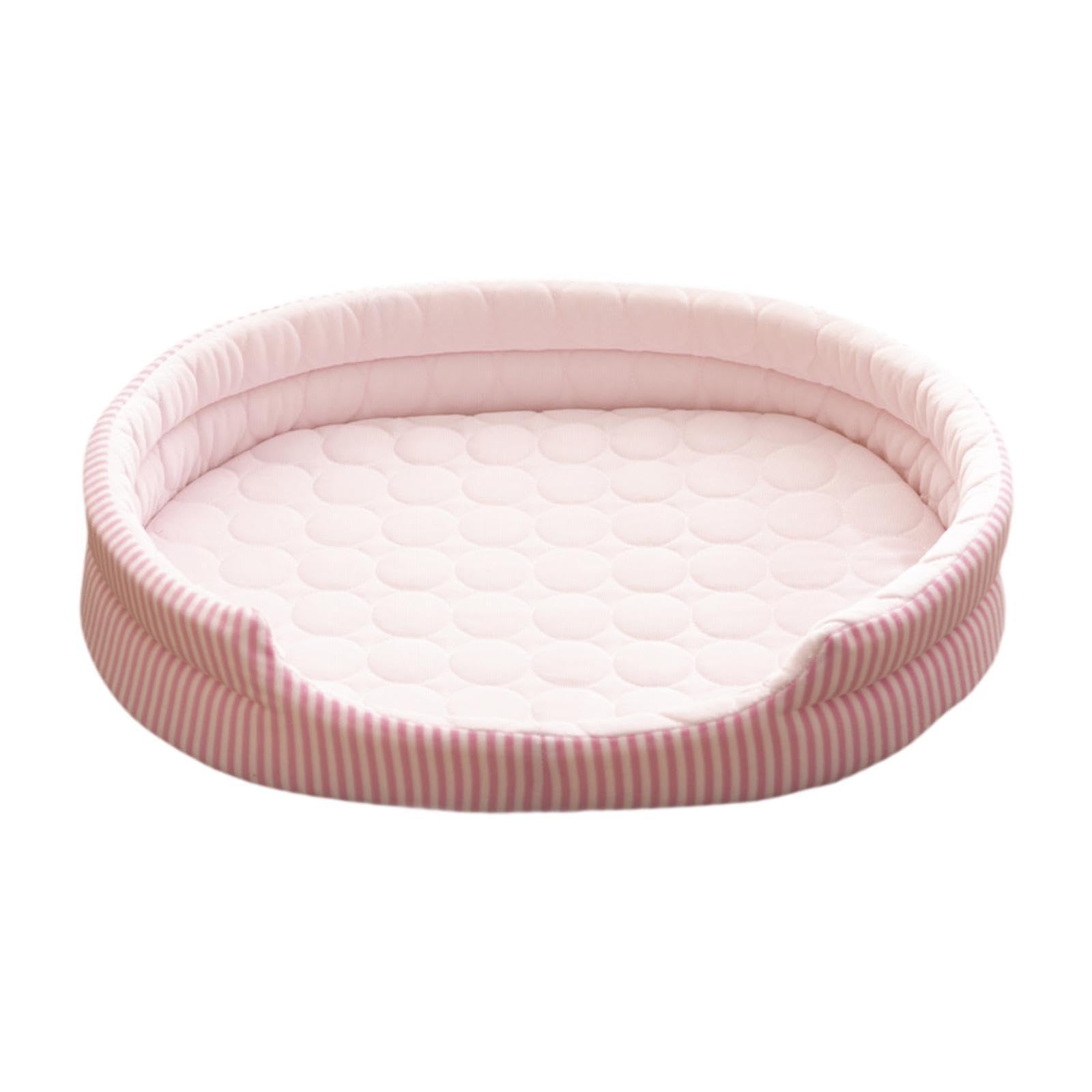 Lit pour animaux de compagnie Sharplace rose 68cm - panier de couchage chaton et petit chien