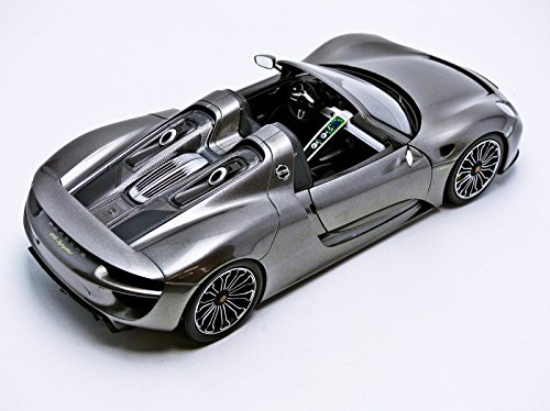 【999台限定】Porscheポルシェ918 スパイダー1/64ミニカー グレー 999台限定】Porscheポルシェ918 スパイダー1/64ミニカー グレー