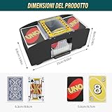 Zoom IMG-1 vonsera mescolatore di carte elettrico