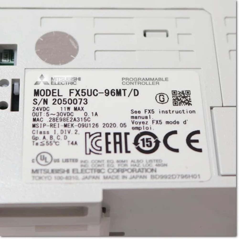 Amazon.co.jp: FX5UC-96MT/D FX5UC CPUユニット : 産業・研究