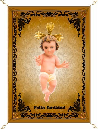 Porras E&B | Balconera navideña del Niño Jesús | Dios ha nacido | Decora tus balcones con colgaduras navideñas y celebra la Navidad.