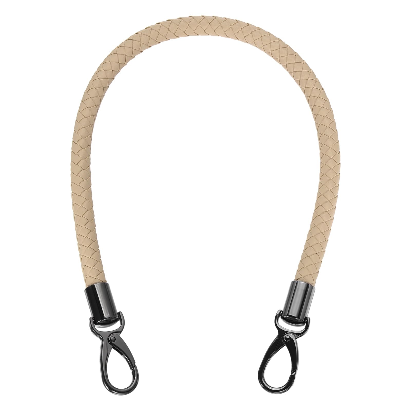 MECCANIXITY Braided Purse Strap, PU Leather Purse Strap for Handbag Bag Handle Replacement-image-37