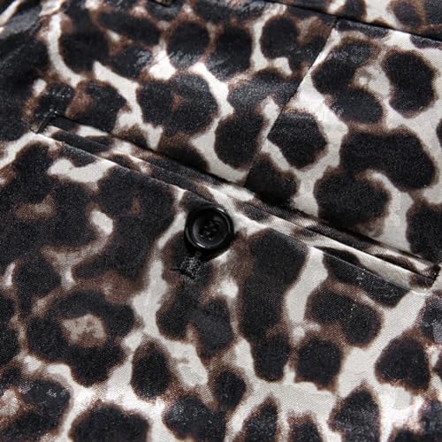 MOGU Mens Luxury Leopard Printed Pants3
