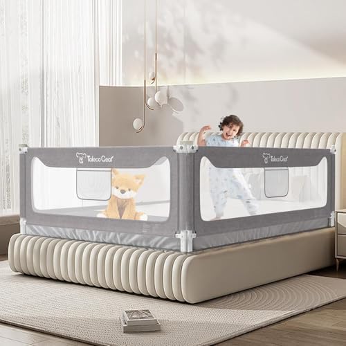 G TALECO GEAR Bed Rail for Toddlers, Stable Protective Bed Side Rails, Baby Bedrail Guard for Twin Full Queen & King Size Bed (74.8 Inch, 1 Piece)