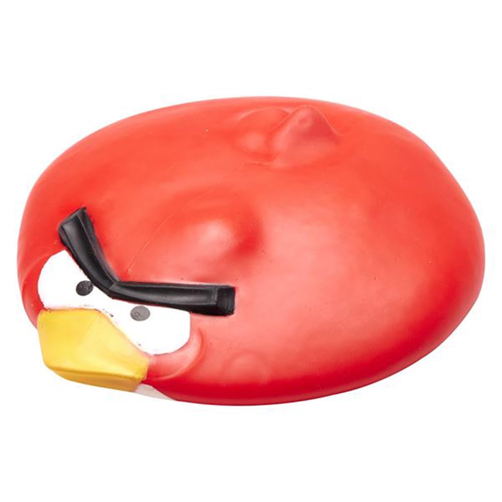 BANDAI CO08263 Figurine d'action Heroes de Goo JIT Zu Univers Angry Birds, Angry Bird Rouge Rempli Sablonneux, Spray, Multicolore