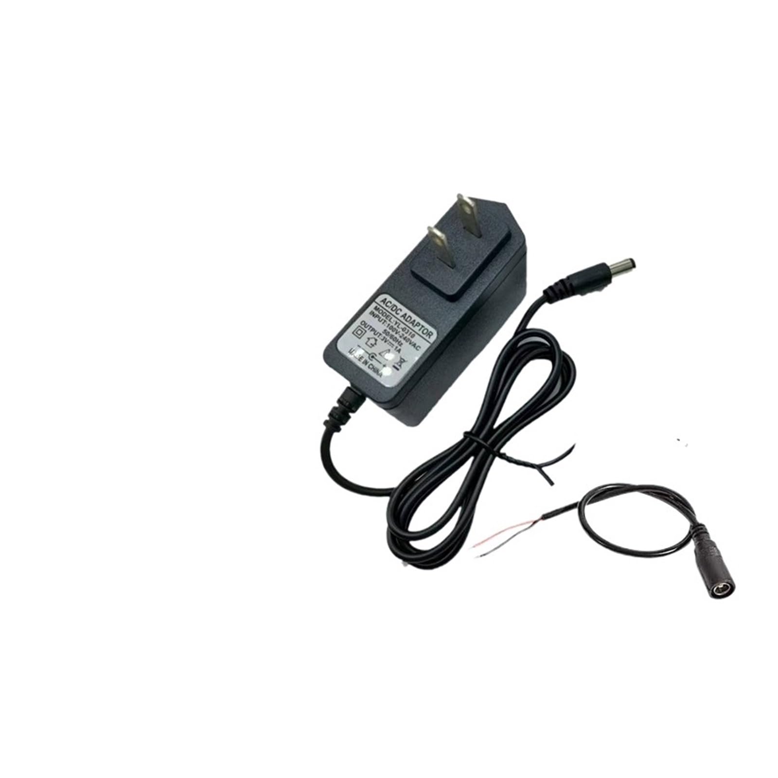 Adaptador de corriente 3V1A para estufa de gas con cable largo de 3 metros y enchufe tipo US 2
