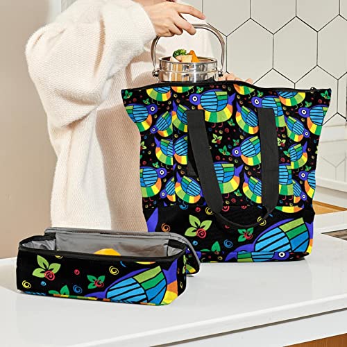Boîte à déjeuner isotherme avec sac fourre-tout pour préserver vos repas au travail