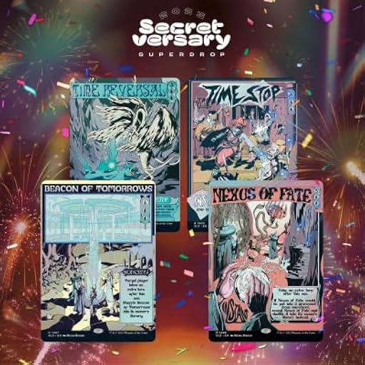 Magic the Gathering Secret Lair Tales of the Time Stoppers Non-Foil Edition (4 Cards) | Ya disponible en tu tienda friki favorita! En mundofriki.es!