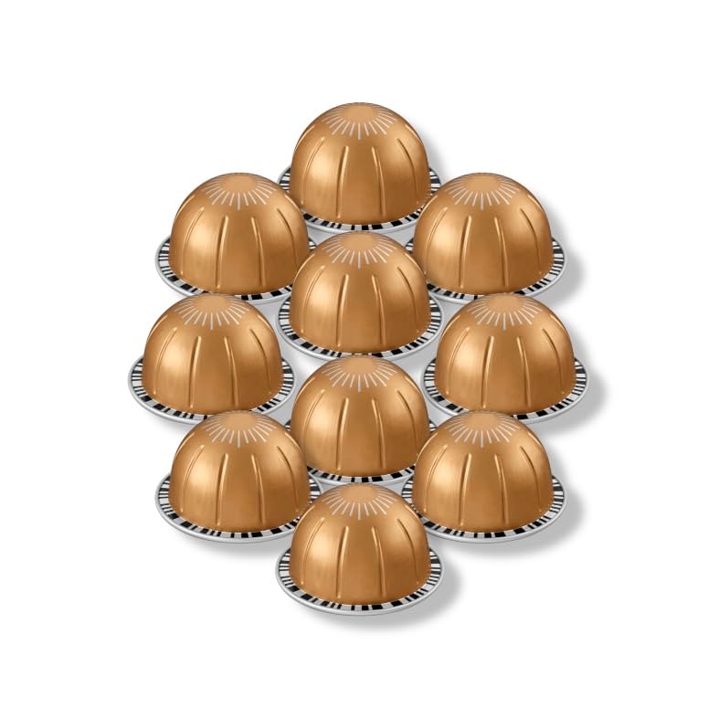 Extra Caffeine Melozio Boost Coffee Pods, Pack of 10 Capsules – Compatible with Nespresso – Smooth Arabica Blend – Natural Flavor, Recyclable Pods – Hot or Iced Coffee