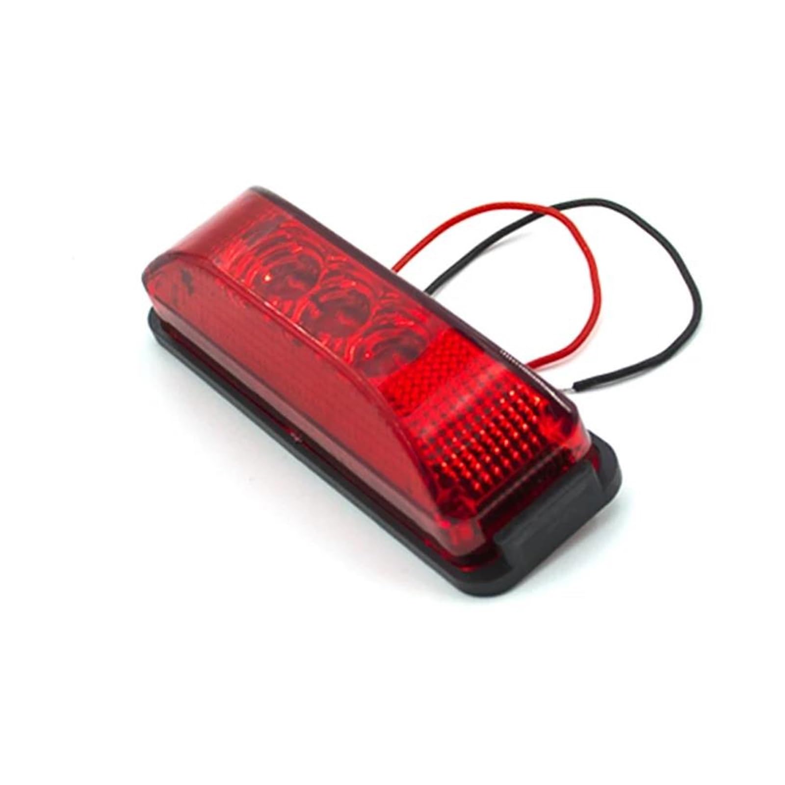 Luce Posteriore 6 Pezzi/Set luci Posteriori indicatori direzione a LED 12 V e 24 V luci a LED per Camion luci Laterali a LED per rimorchi e roulotte. Segnale Luminoso Freno(6pcs Red)