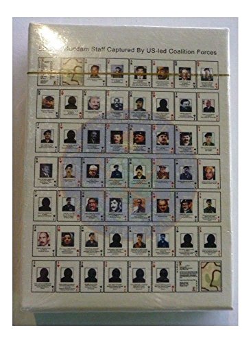 Baraja de Poker Iraq War Saddam Sellada Nueva miniatura 3