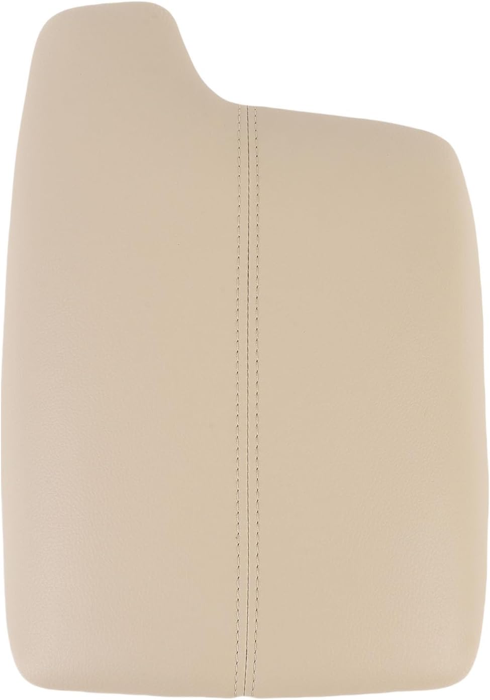 Center Console Armrest Lid Comfortable Support for Car Beige PU Leather Cover Fit for Fit