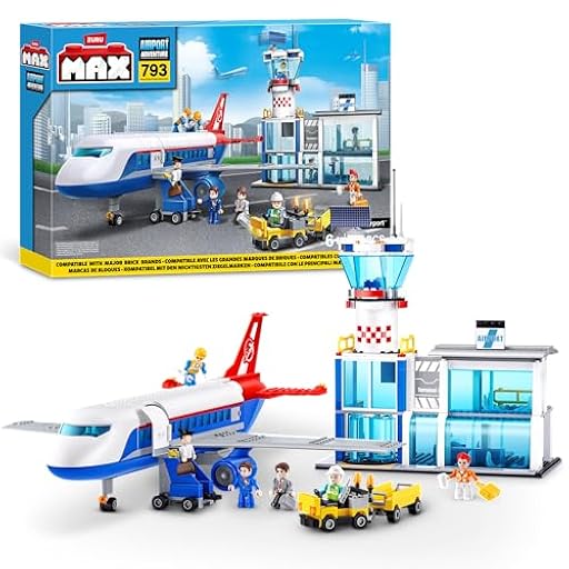 MAX Adventure Aeropuerto (793 Piezas) Juguetes de Bloques de construcción para niños Mayores de 5 años CREA vehículos y más Abre Descubre | Ya disponible en tu tienda friki favorita! En mundofriki.es! MAX Adventure Aeropuerto (793 Piezas) Juguetes de Bloques de construcción para niños Mayores de 5 años CREA vehículos y más Abre Descubre | Ya disponible en tu tienda friki favorita! En mundofriki.es!
