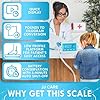 JJ CARE Medical Scale - Heavy Duty 660 lbs/299 Kgs Capacity Wrestling Scale for Gyms with Easy to Read LCD Display | Professional Medical Grade Meter for Body Weight, Home, Hospital, & Physicians