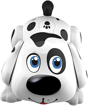 WEofferwhatYOUwant Robot Dog Harry – Electronic Interactive Dalmatian Puppy Toy for Toddlers – Touch-Activated, Singing, Barking, Walking – Smart Bump & Go Robot Pet Dog Toy for Kids Ages 2+