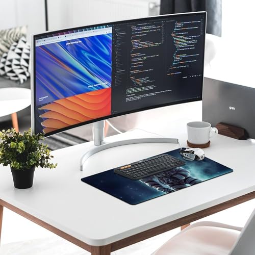 Galaxy Astronaut Mouse Pad Gamer Grande 60x30cm miniatura 6