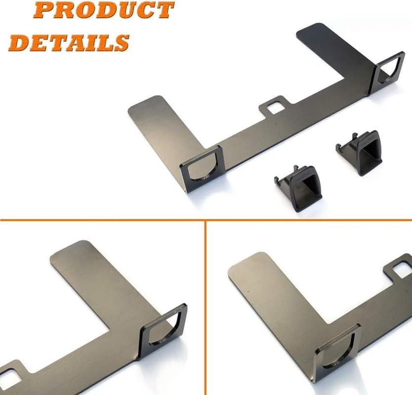 Miniatura 5 de Ganchos de anclaje del pestillo del asiento del coche, ISOFIX Soporte de montaje de asiento de seguridad para niños Interfaz de cierre de acero para