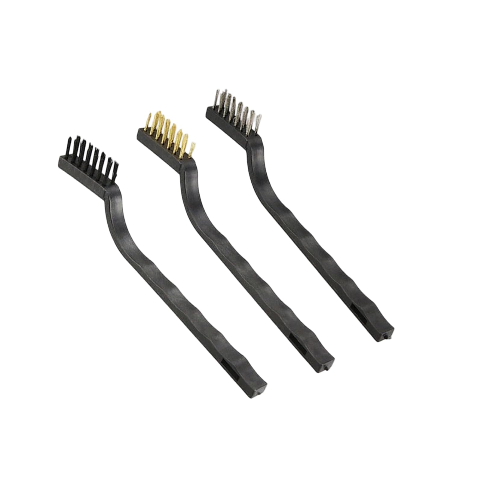 Kaeltsyn Motherboard Cleaning Tool Cleaning Wire Brush With Antistatic Design Comfortable Grip Effective Elimination Rustproof Steel Brush