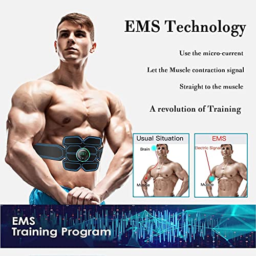 Electroestimulador-Muscular-Abdominales-Electroestimulacion-EMS-Estimulacion-USB-Recargable-ABS-Trainer-para-AbdomenBrazoPiernasCintura