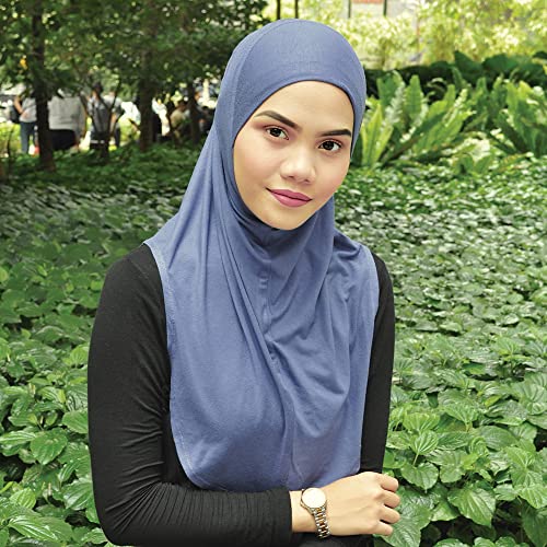 Image of Mu Lan Legend Handmade | Muberra Instant Hijab | One Piece Easy Slip On Practical and Comfortable(L Size)