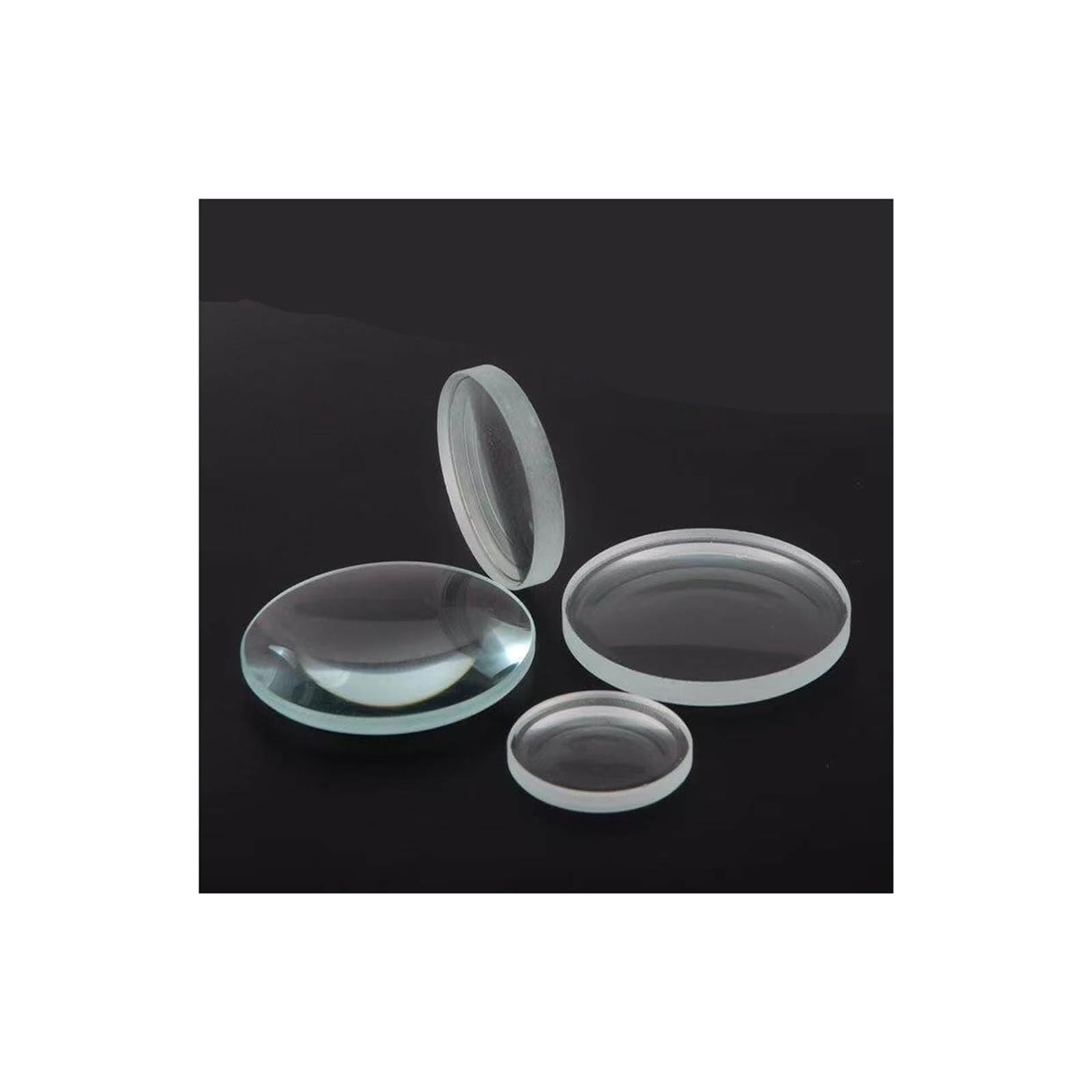 BohjuneCR Optical Lens Concave/Convex Lens Physics Experimental Equipment 1piece(Biconcave 5cm f 15cm)