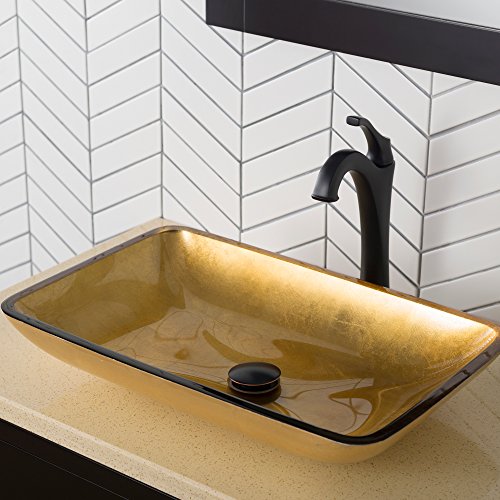 Lavabo de vidrio Marca Kraus (2)