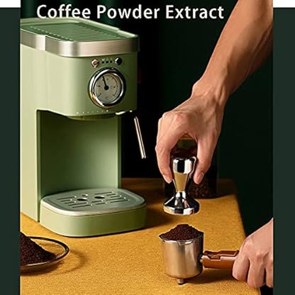 LZHYA Espressomaschinen,1050 W, Stromausfallschutz, 20-bar-Pumpe, 1,2 l, Espresso-Automat Kaffee-Maschine… – Bild 3