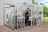  Vitavia Anlehngewächshaus Helena 8600 ESG 4 mm 8,60 m², Alu