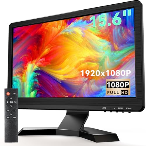 フルHD 15.6インチ ディスプレイ モニター HDMI VGA接続 15.6インチ フルハイビジョン対応 LCDモニター（HDMI／VGA