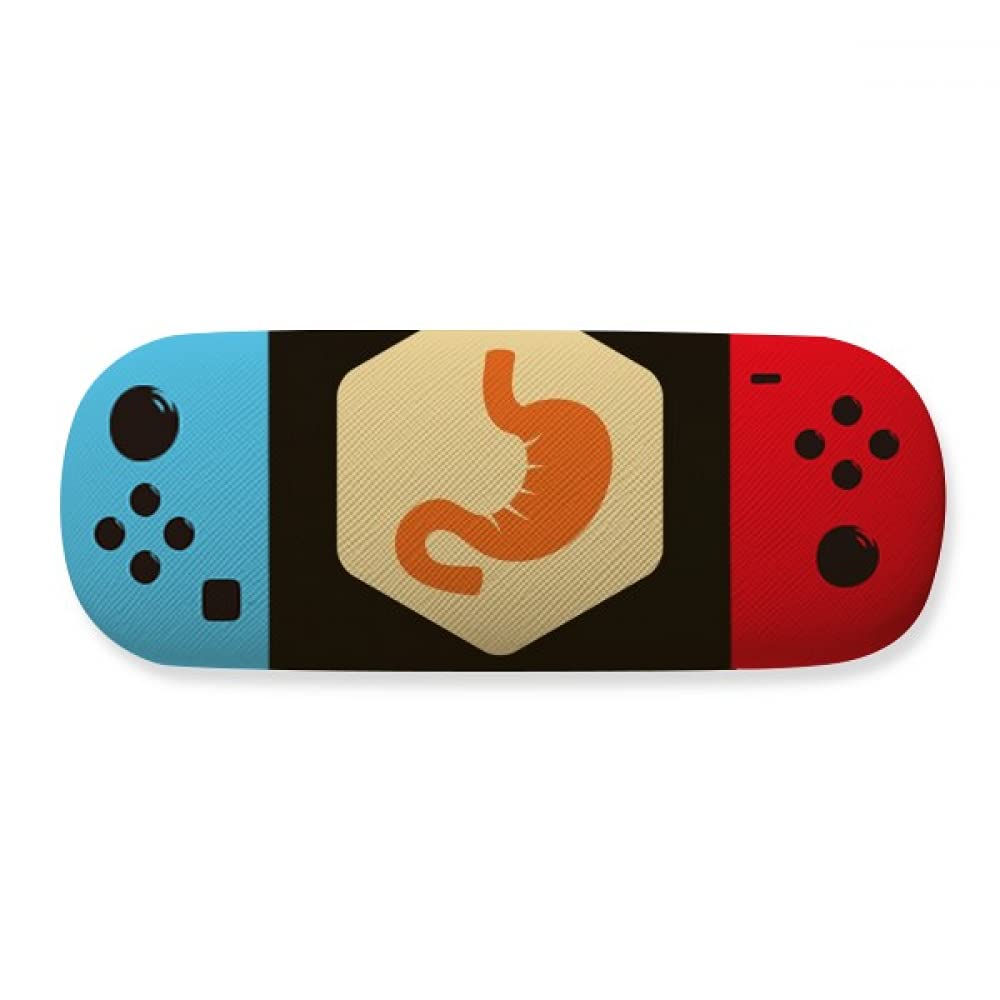 Étui de rangement pour lunettes de jeu avec coque rigide anti-choc créative