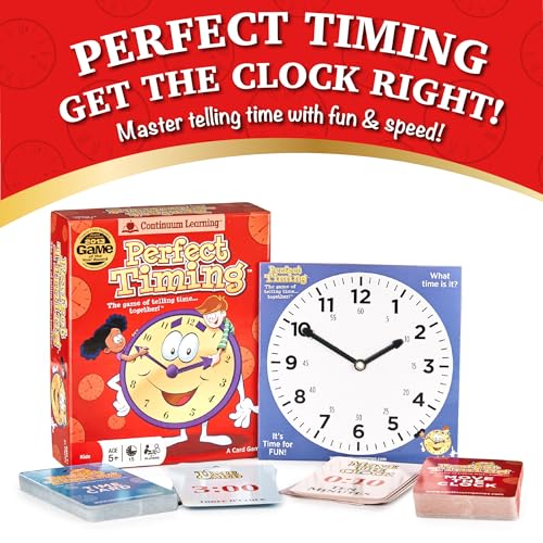 Perfect Timing Juego Cooperativo para Aprender la Hora miniatura 2