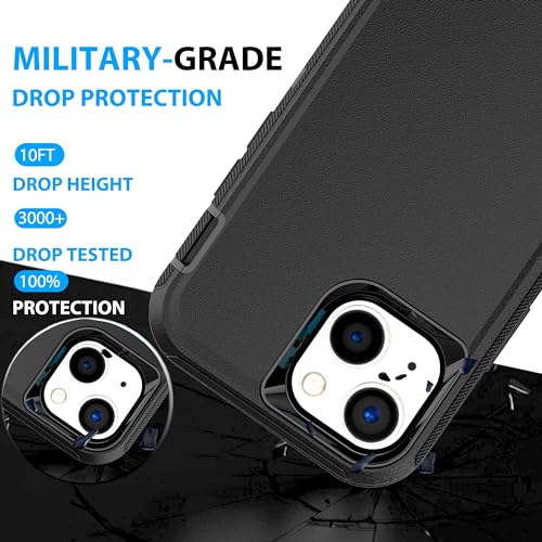 YmhxcY for iPhone 13 mini iPhone 12 mini Case Shockproof Dropproof Dust-Proof Drop Proof 3-Layer Durable Phone Case Heavy Duty Protection Phone Case Cover for iPhone 13 mini 5.4 inch-Black YmhxcY for iPhone 13 mini iPhone 12 mini Case Shockproof Dropproof Dust-Proof Drop Proof 3-Layer Durable Phone Case Heavy Duty Protection Phone Case Cover for iPhone 13 mini 5.4 inch-Black