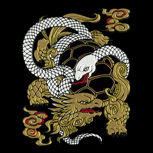Amazon | 蒔絵シール・守護神獣絵巻「玄武」 | シール