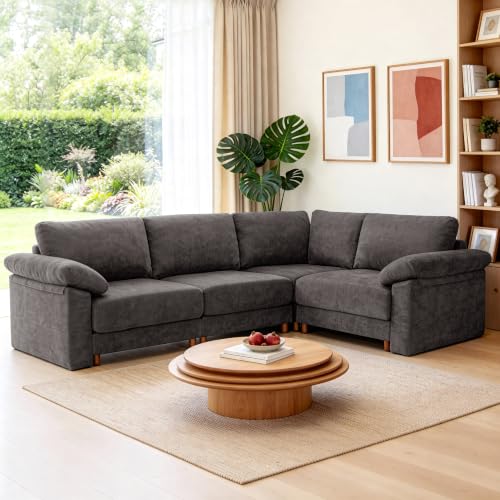 A Brutally Honest Review Of Oversized 108 V Shaped Modular Sectional Couch Com