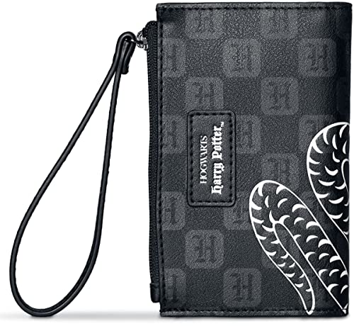 Harry Potter Purse Wizards Unite Slytherin Logo Official Black2