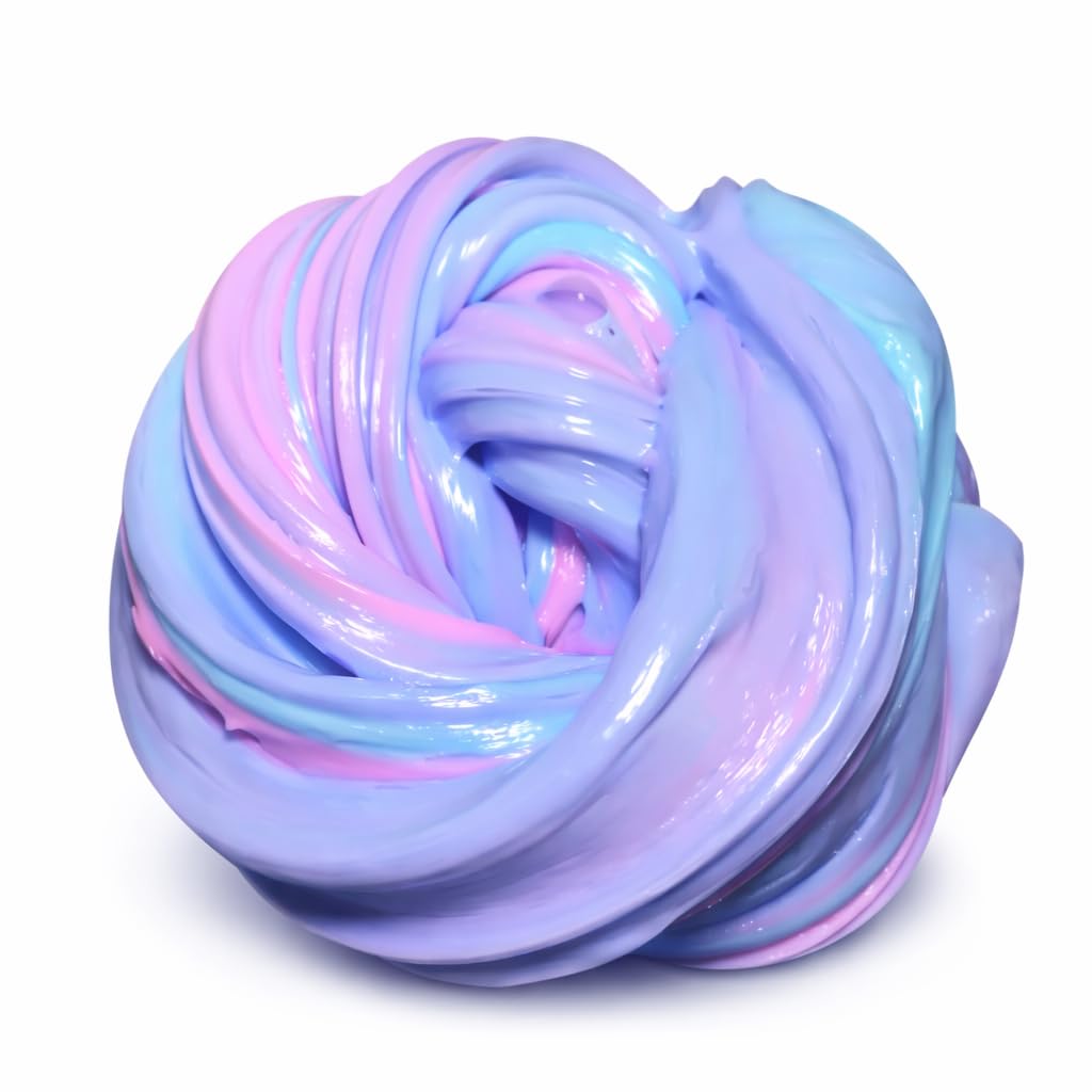 Multicolor Pink & Purple Scented DIY Magic Slime Toy for Kids – 100 gm with Free Activator (Pack of 2)