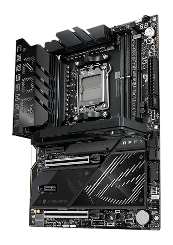 Image of ASUS ROG Crosshair X870E APEX AMD X870E AM5 ATX Motherboard, Advanced AI PC-Ready, 18+2+2 Stages, DDR5, ROG Memory Fan, ROG DIMM.2 Card, Wi-Fi 7, 5G LAN, 3X M.2, PCIe 5.0, USB4, USB Type-C, AI OC