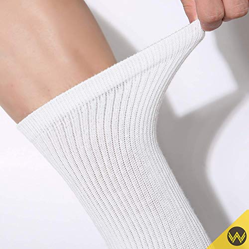 Wander Women'S Athletic Crew Socks 8 Pairs Cushion Running Socks For Women Sport Wicking Cotton Socks 7-10/10-14 thumb #4