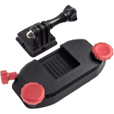 Amazon Glider Gopro用 アクセサリー クイック着脱リュッククリップ 赤 バックパック リュック 肩ベルト Hero9 Hero8 Hero7 Session Osmo Action オスモアクション オズモアクション アクションカメラ対応 ウエストベルトマウント バックルクリップアダプター