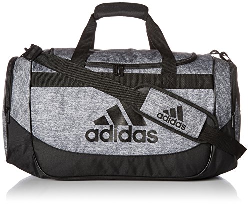 adidas Medium Defense Duffel Onix Jersey/Black One Size