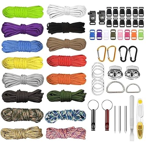 EUBSWA 550 Paracord Set with Accessories Cover