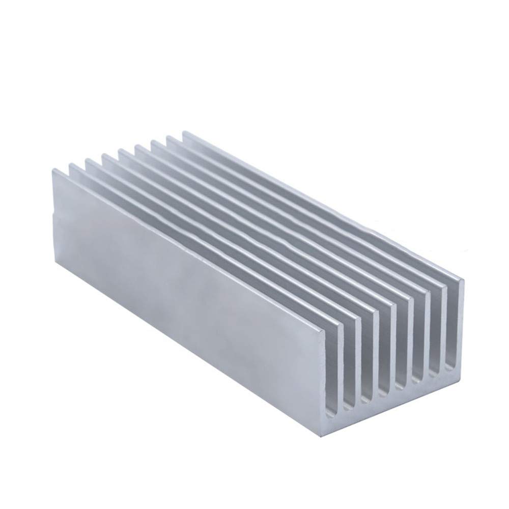 Großer Aluminium-Kühlkörper – 325x200x25 Mm, Blau Eloxiert, Ca. 1,6 Kg