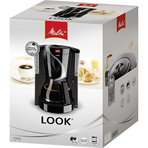 Melitta Look 1011-01 - Cafetera de filtro, Aromaselector, Auto-Off, blanca - Imagen 8