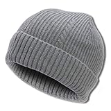 Colores: diseño atemporal. Este gorro de invierno está disponible en negro, gris y marrón. Gorro de punto preciso con puños planos, crea un diseño bonito y moderno, fácil de combinar con cárdigan, bufandas, leggings u otros atuendos formales e informales. Son regalos prácticos para familiares y amigos.