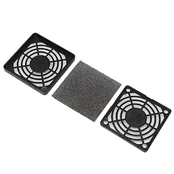 PC Fan Dust Filter Foam Sheet 50cm x 50cm | 3mm Thick Reusable Computer Fan Filter | Cuts to Any Size for 80mm 92mm 120mm 140mm Fans | Washable Dust Guard Protector for PC Cases — Evergreen Goods